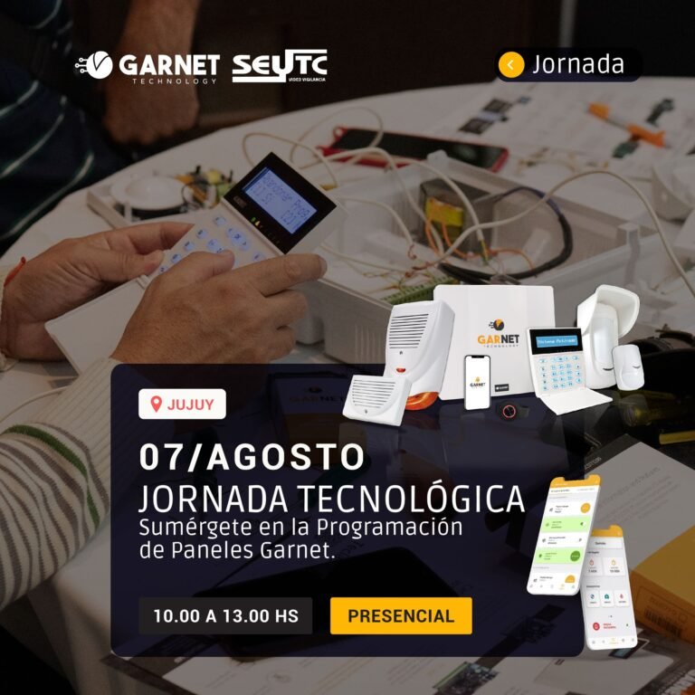 Jornada Tecnológica: Sumérgete en la programación de paneles Garnet