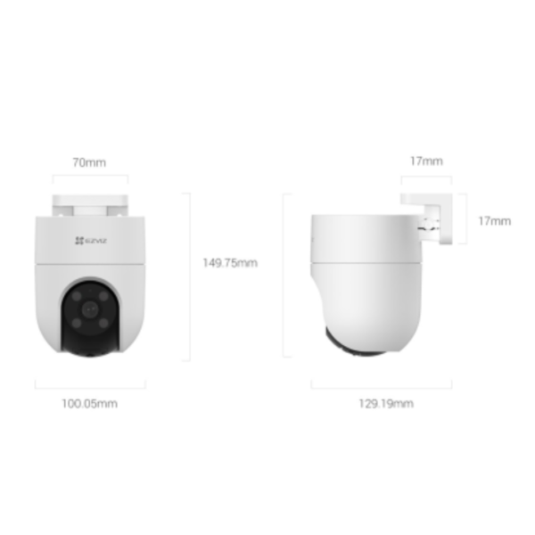 Domo Wifi Ptz Exterior Ezviz Ip 2mpx